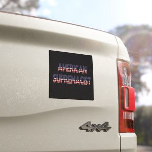 American Supremacist Car Magnet