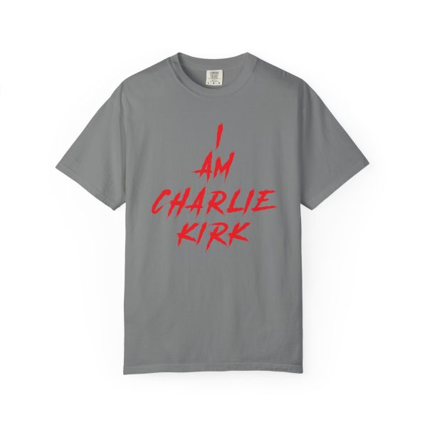 I AM CHARLIE KIRK - T-Shirt (w or w/o Stain) - Image 9