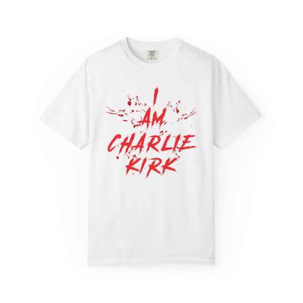 I AM CHARLIE KIRK - T-Shirt (w or w/o Stain) - Image 2