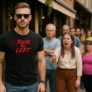 FUCK THE LEFT - T-Shirt