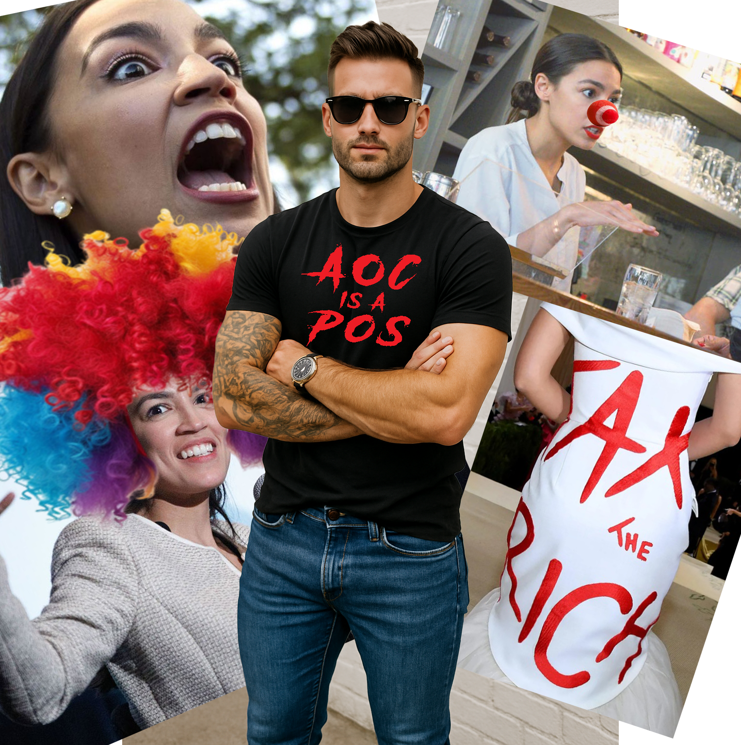 AOC is a POS - T-Shirt