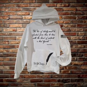 Thomas Jefferson Quote - White Sweatshirt