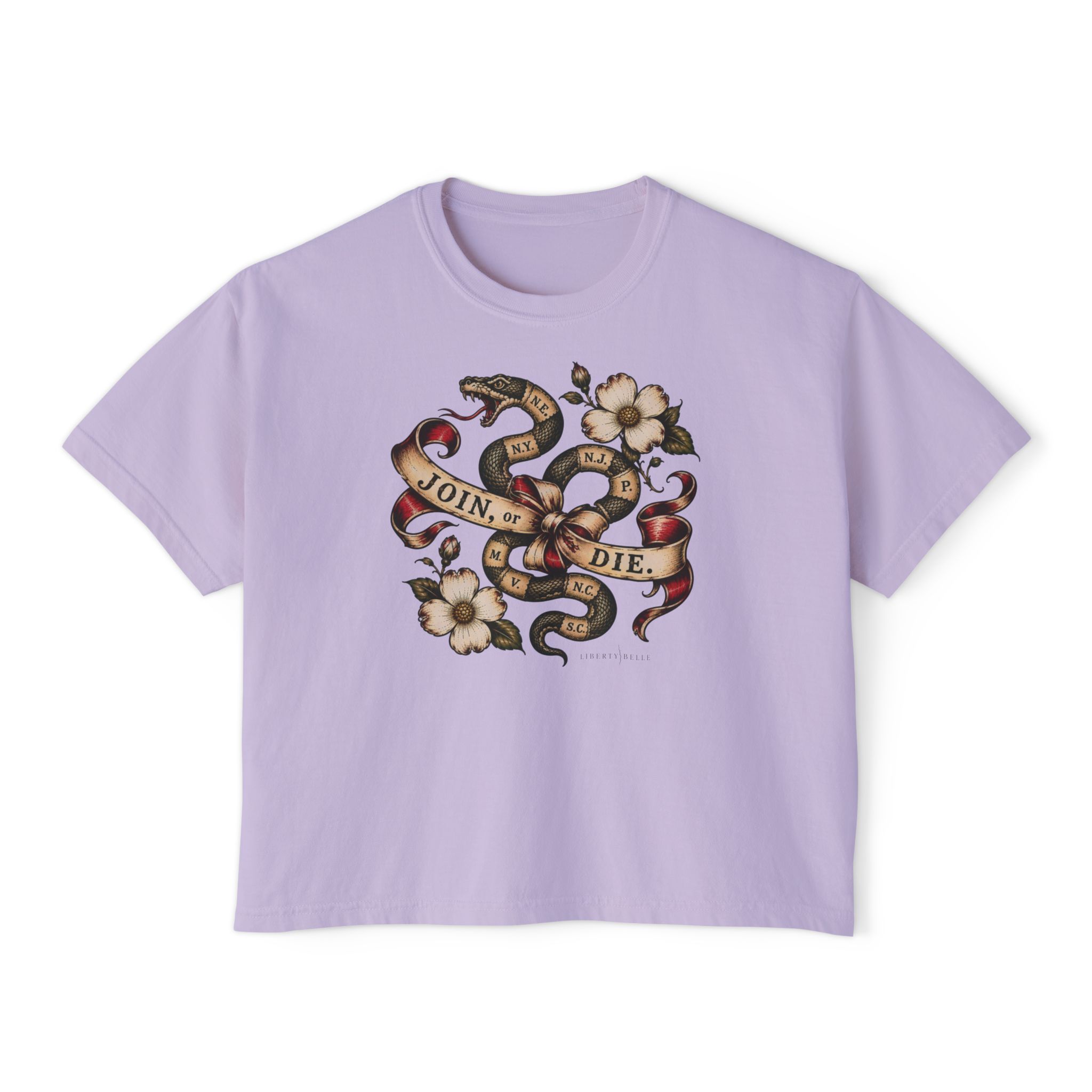 Join, or Die Women's Boxy Tee - Image 5