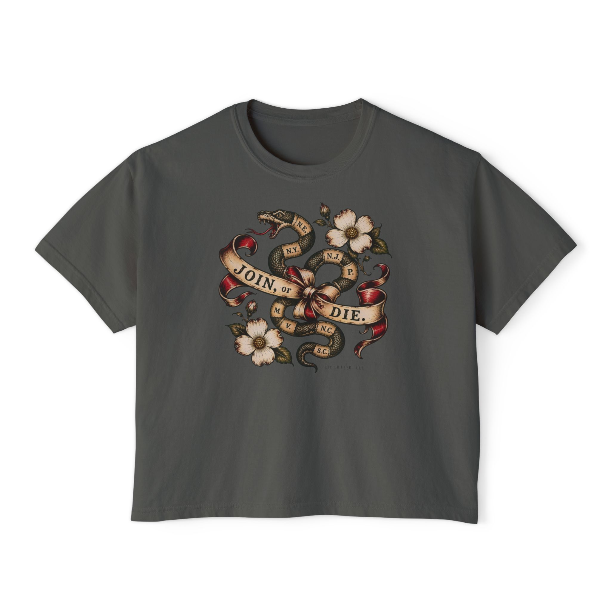 Join, or Die Women's Boxy Tee - Image 4
